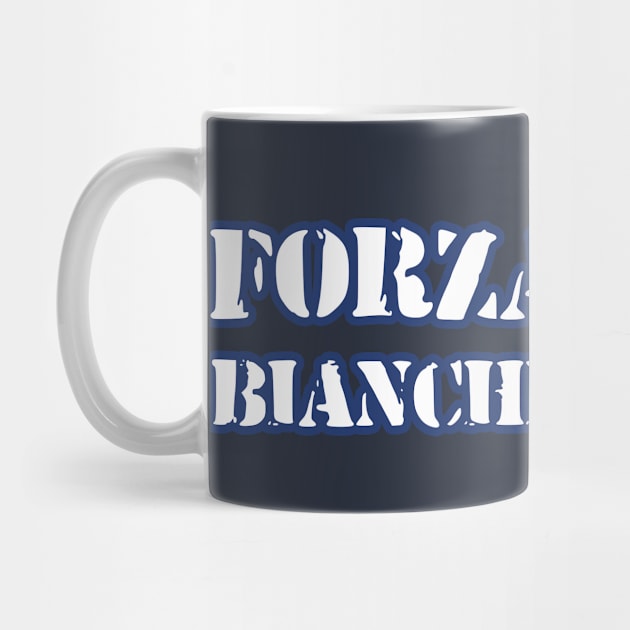 Forza lazio and blanched azzurri by lounesartdessin